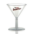 2 oz Clear Plastic Mini Martini Glass